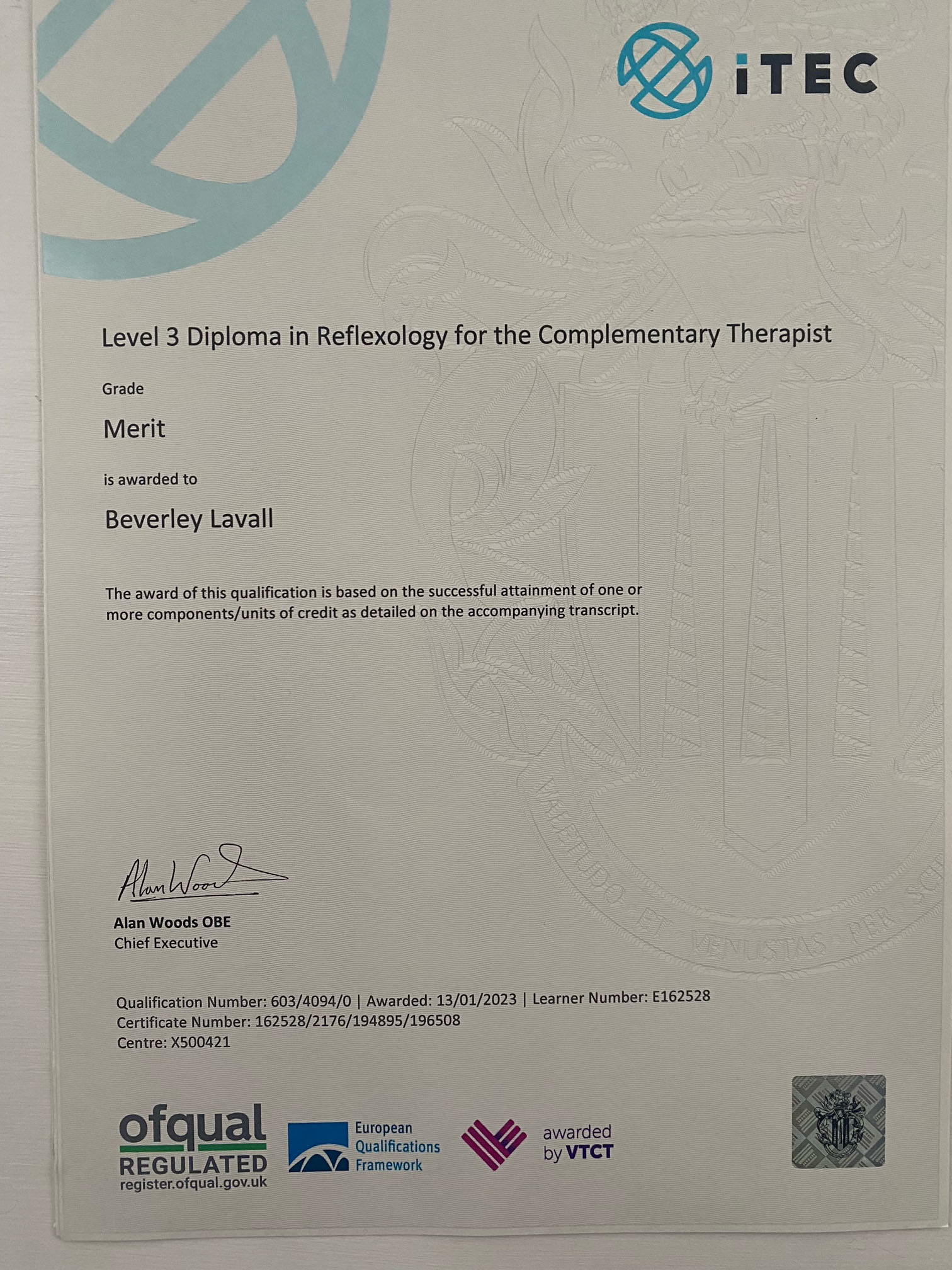 Hand On Sole Reflexology in Southfields Reflexologist in South West